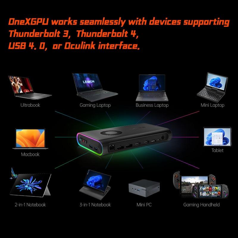 8Gb Portable Expansion Dock For Amd Radeon Rx 7600M Xt 8
