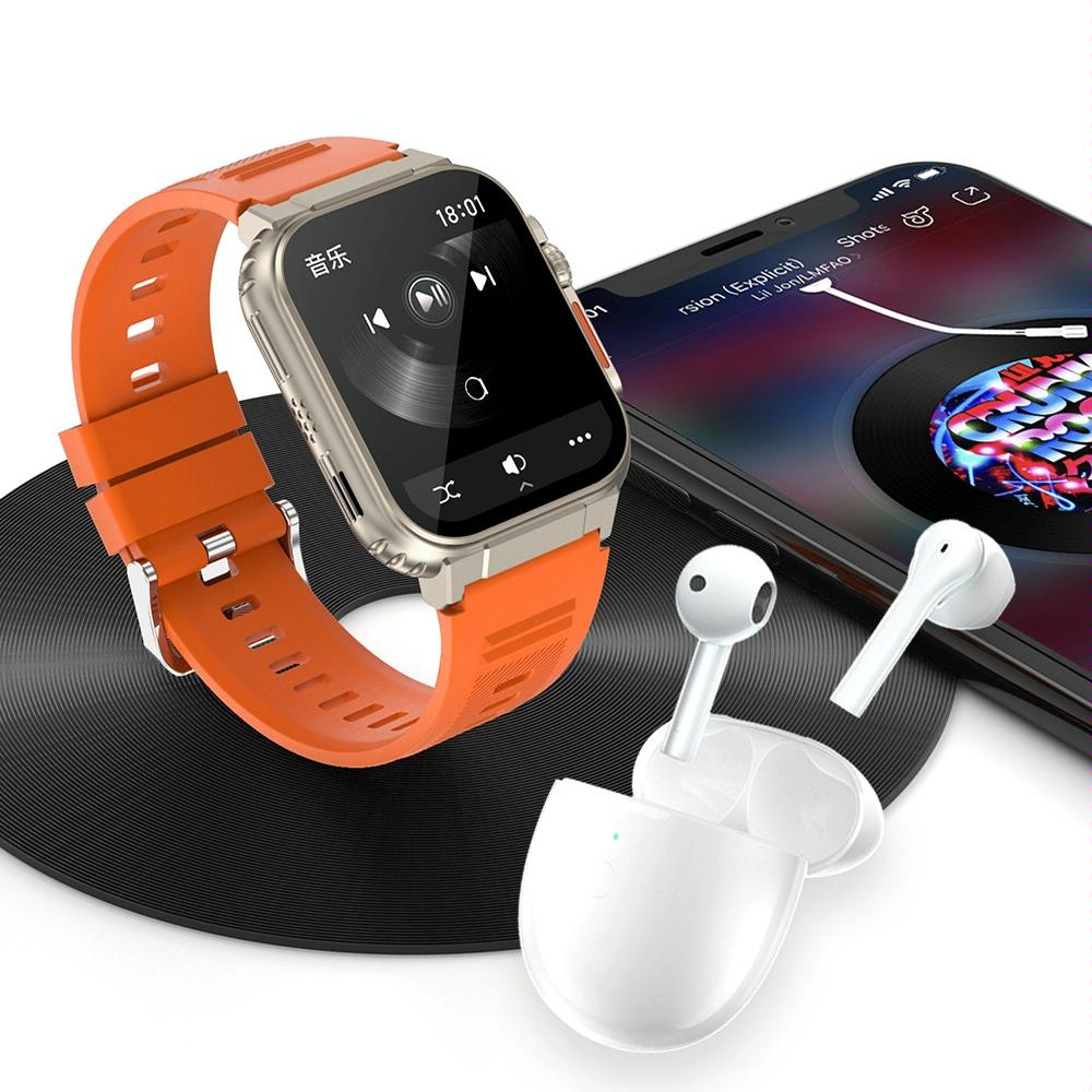 Ip68 Waterproof Bluetooth Smart Watch Health Monitor - Black 5