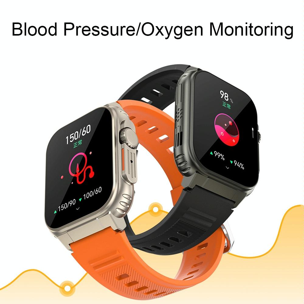 Ip68 Waterproof Bluetooth Smart Watch Health Monitor - Black 14
