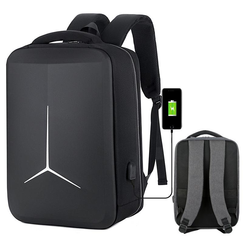 Waterproof Business Laptop Backpack with Usb Port - 15 Inch Capacity - Simplified Black 13