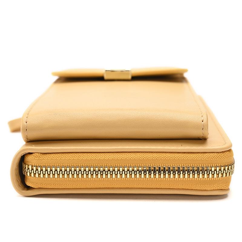 Women Cross Body Phone Purse With Long Strap - White 7