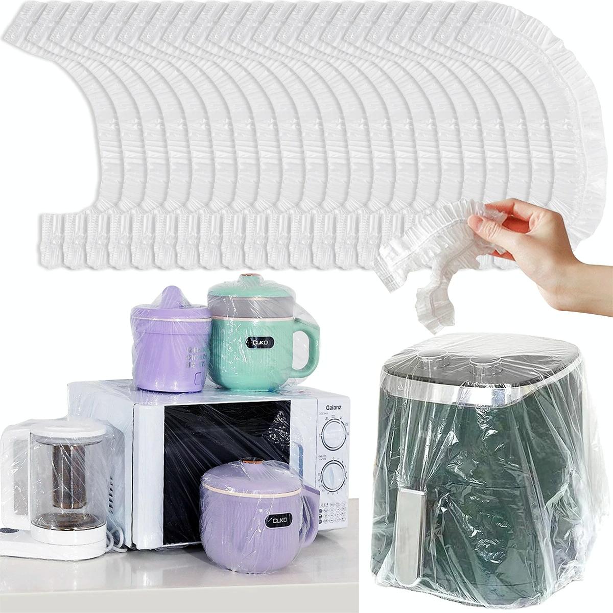 10-pack Disposable Dust Covers for Electric Cooker and Oven - 120x120cm White - 60X70Cm 13