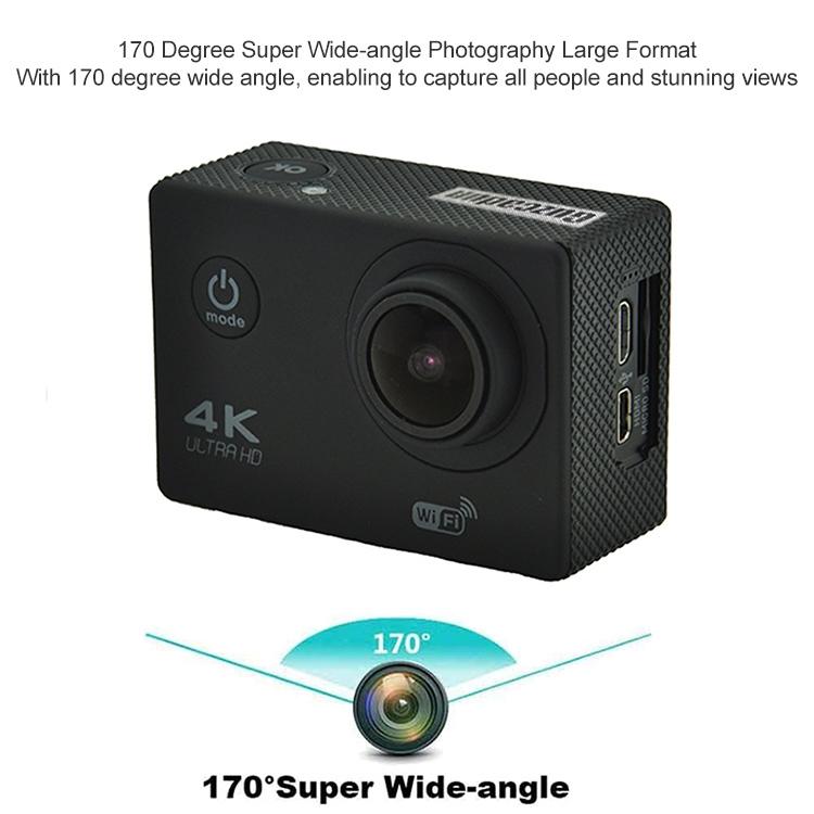 Waterproof 4k Action Camera for Cycling and Diving - Black 5