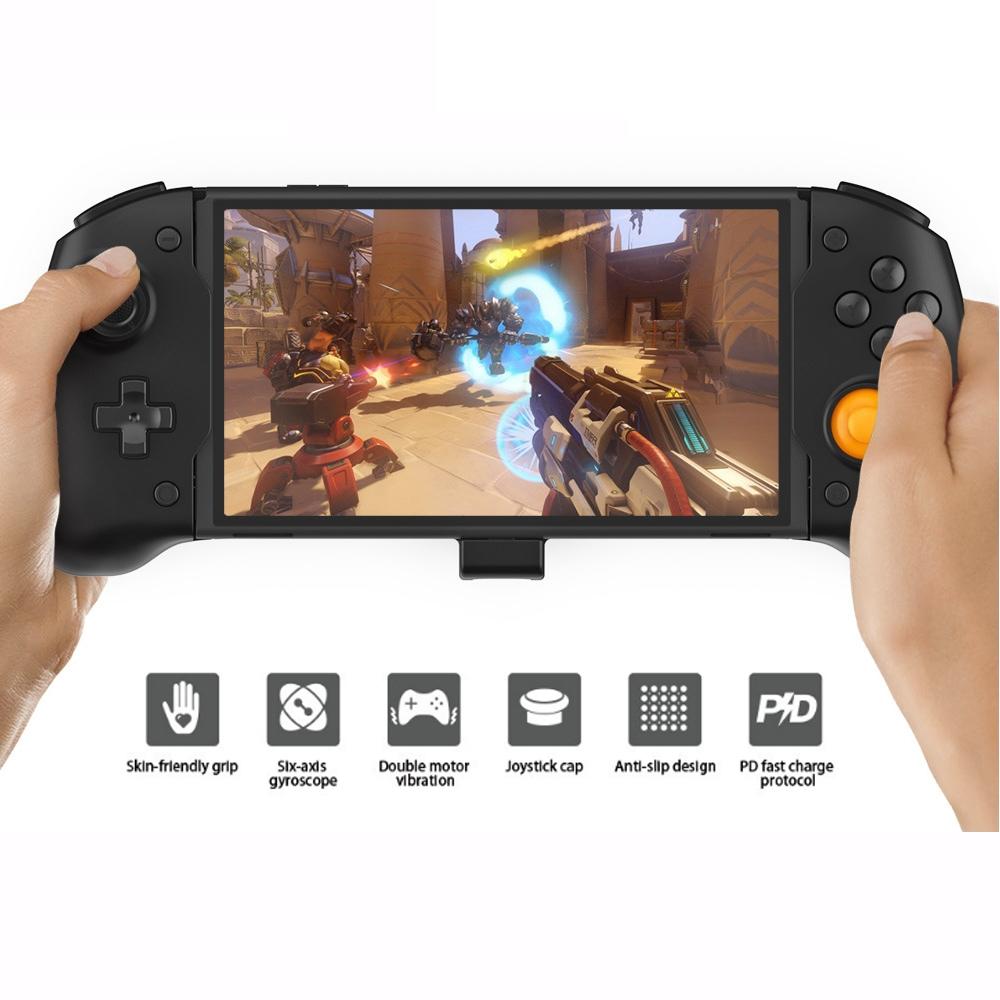 Oled In-line Gamepad for Nintendo Switch by Dobe - White 5