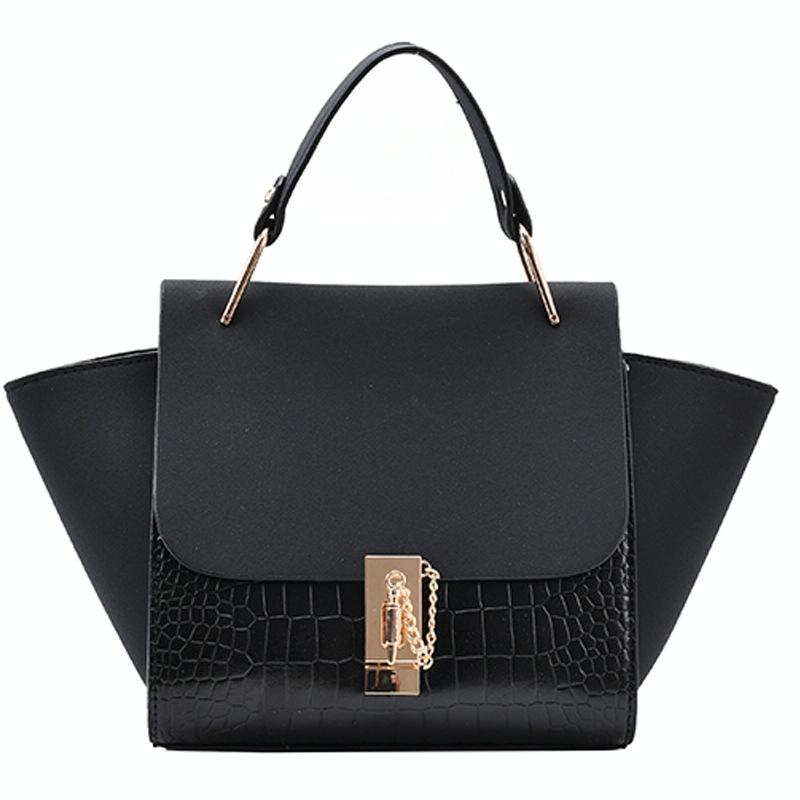 Versatile Vintage Wing Crossbody Bag with Frosted Finish and Chain - Khaki 4