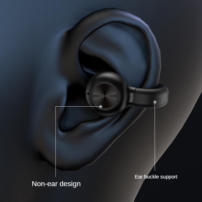 Wireless Single-ear Bluetooth 5.3 Earphone - Z28 - Black Box Packag 4