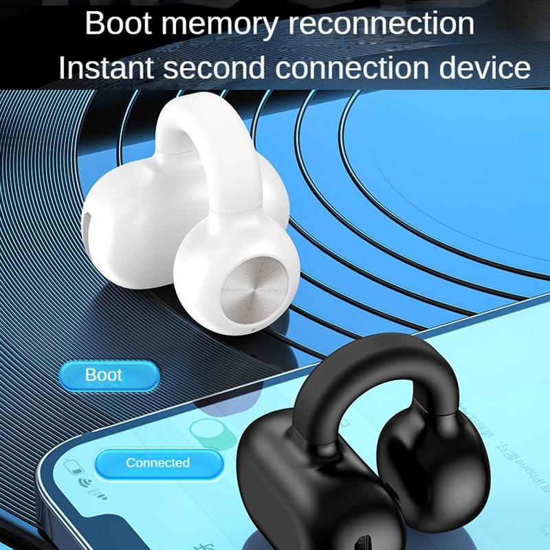Wireless Single-ear Bluetooth 5.3 Earphone - Z28 - Black Box Packag 8