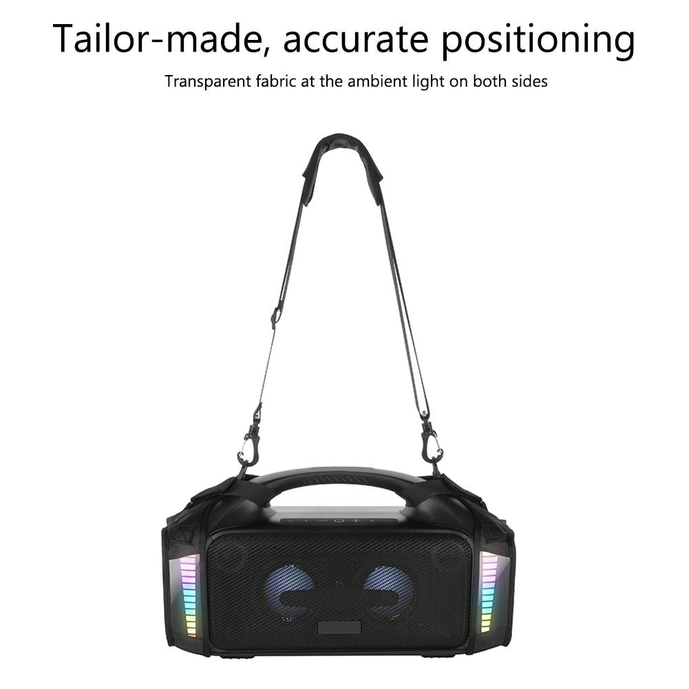 Protective Case for Tribit Stormbox Blast Speaker with Carrying Strap - Black 3