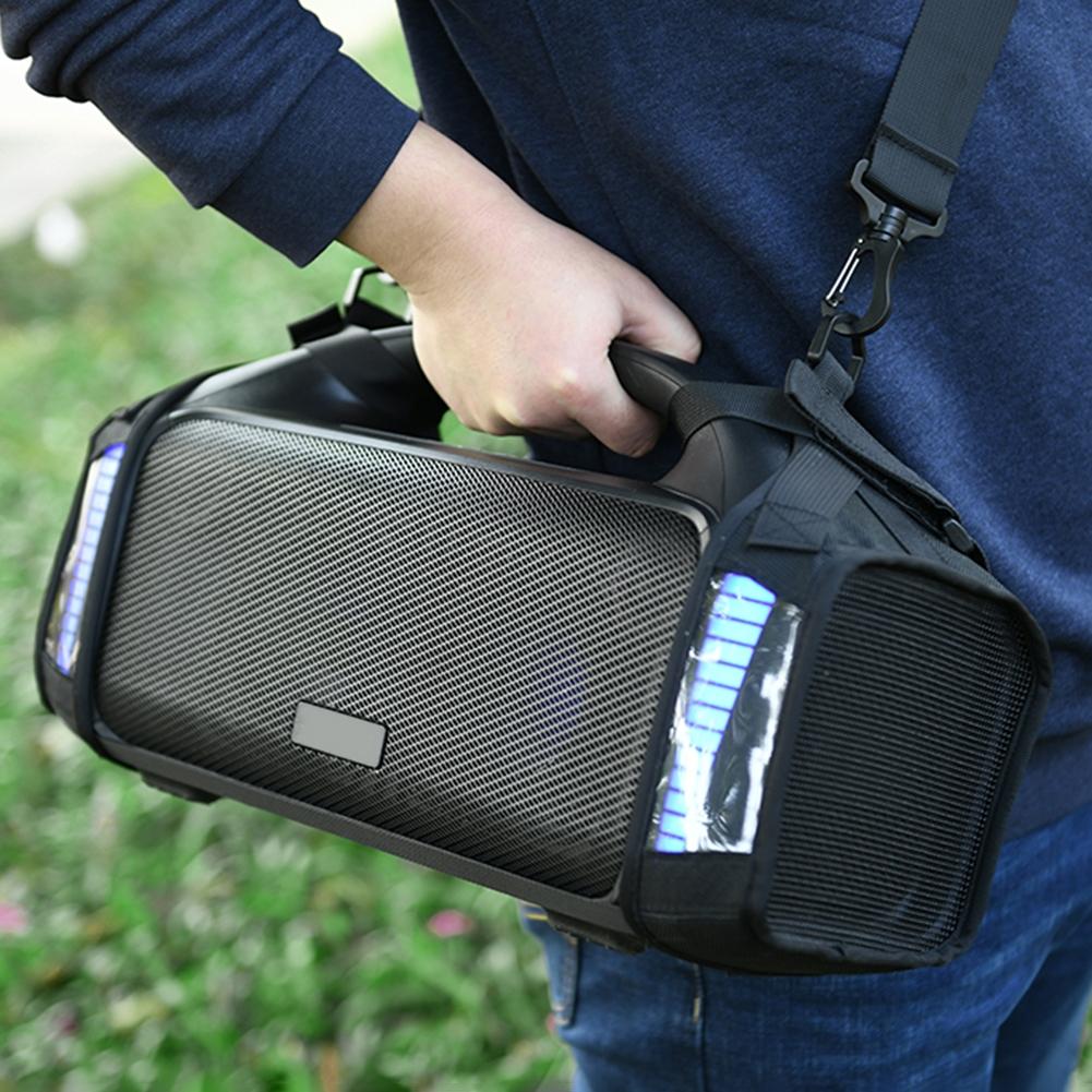 Protective Case for Tribit Stormbox Blast Speaker with Carrying Strap - Black 7