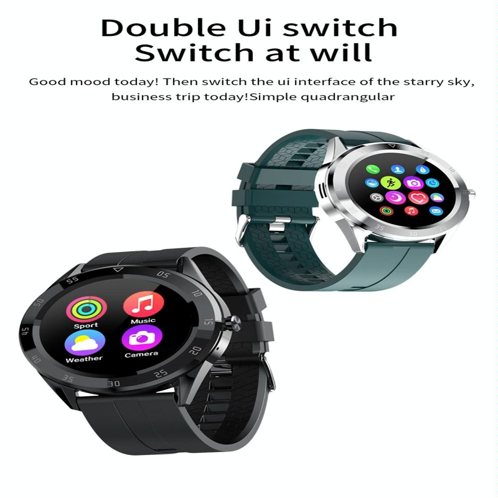 Waterproof Smart Watch With Heart Rate And Sleep Monitoring - Ip68 - Black 6