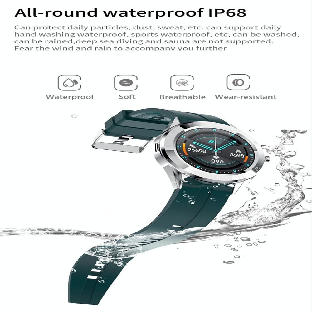 Waterproof Smart Watch With Heart Rate And Sleep Monitoring - Ip68 - Black 7