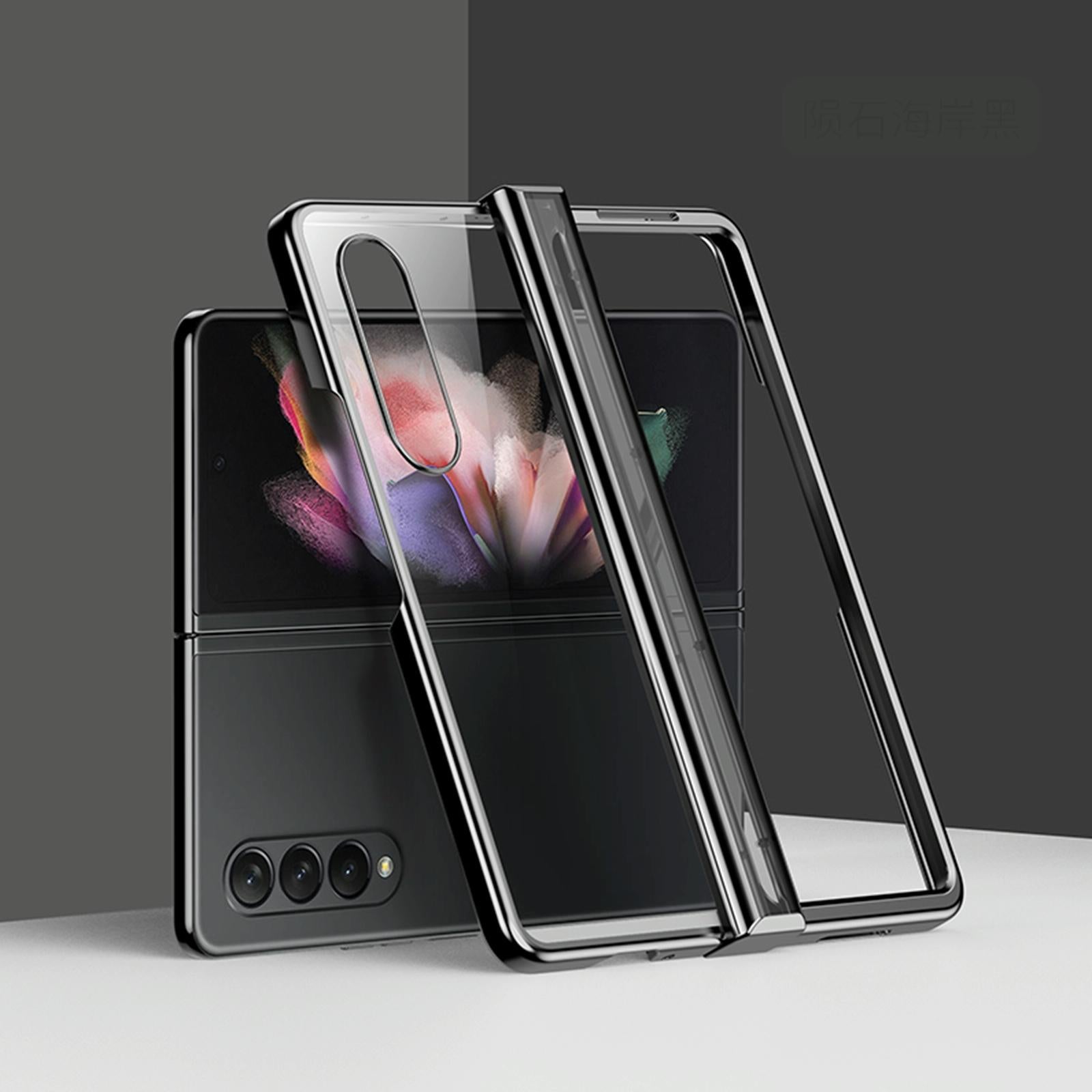 For Samsung Galaxy Z Fold4 5G Shockproof Pc Case - Full Coverage - Purple 8
