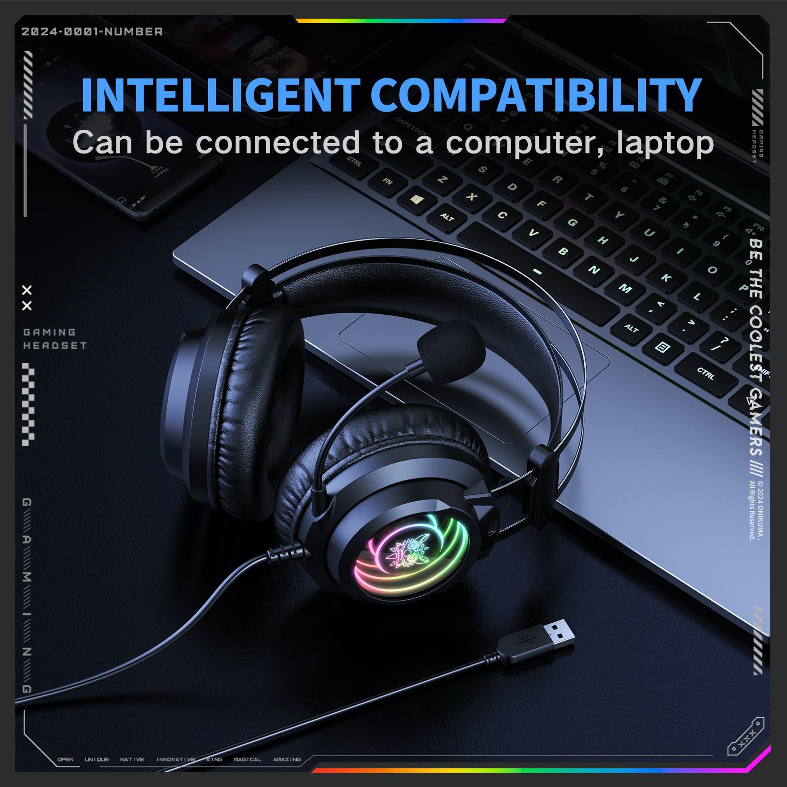 X80 Abyssal Mirror Gaming Headset Black 5