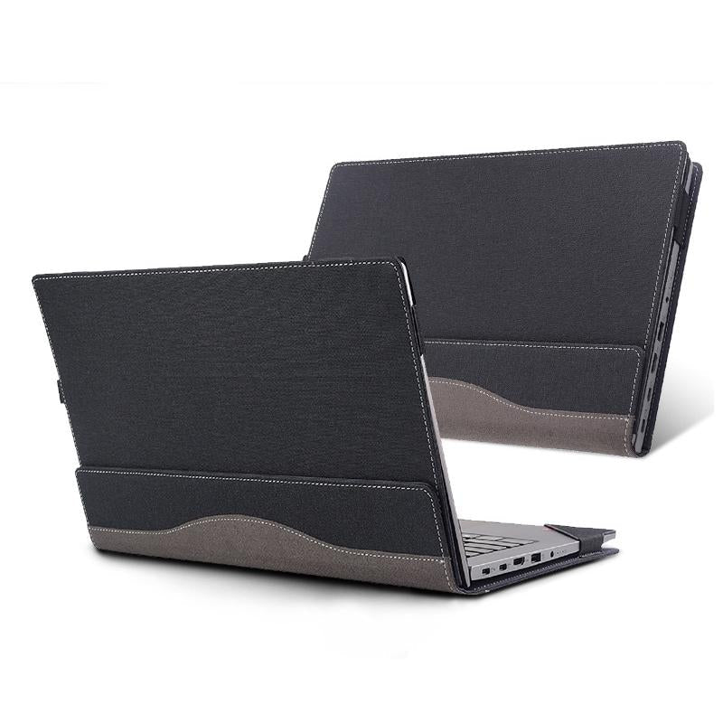 Protective Leather Laptop Case - Anti-Fall - Dark Blue - For Lenovo Thinkpad E15 Gen 2 13