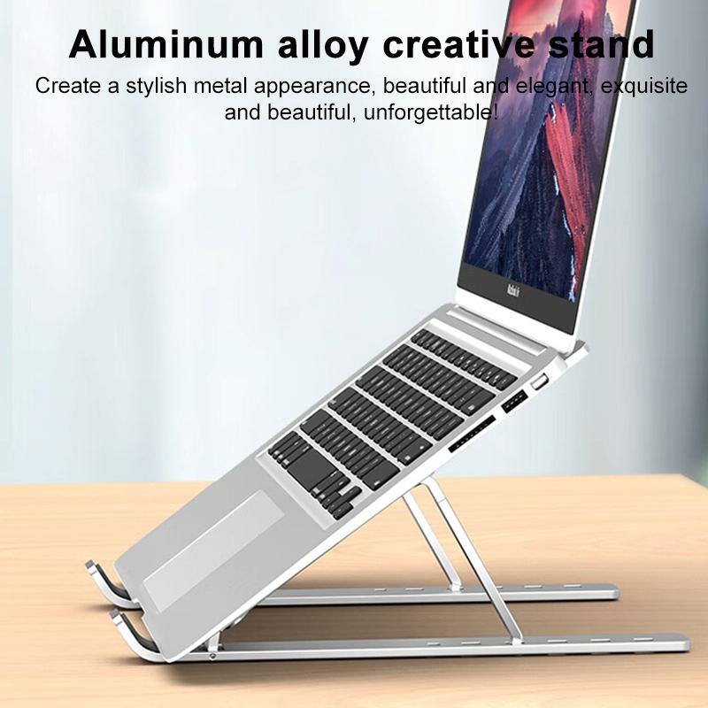 Lenovo Thinkplus Folding Laptop Stand - Silver 5