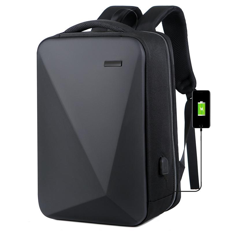 Large Capacity Anti-theft Laptop Backpack with Usb Port - 16 Inch - Black