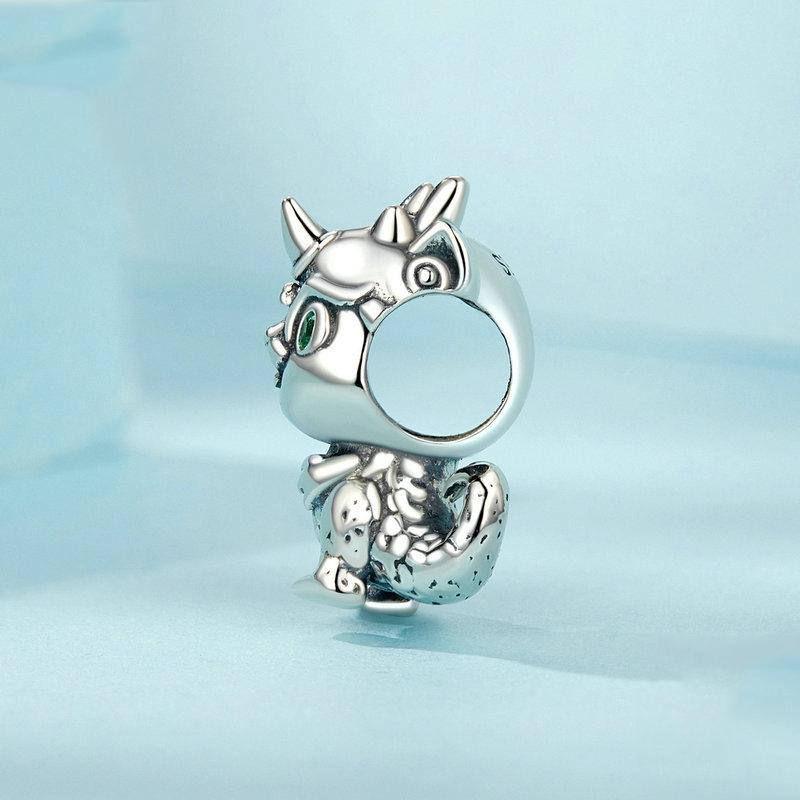 925 Sterling Silver Dragon Diy Beads 4