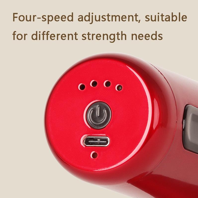 Mini Vibration Massage Gun - Brushless Grey 4