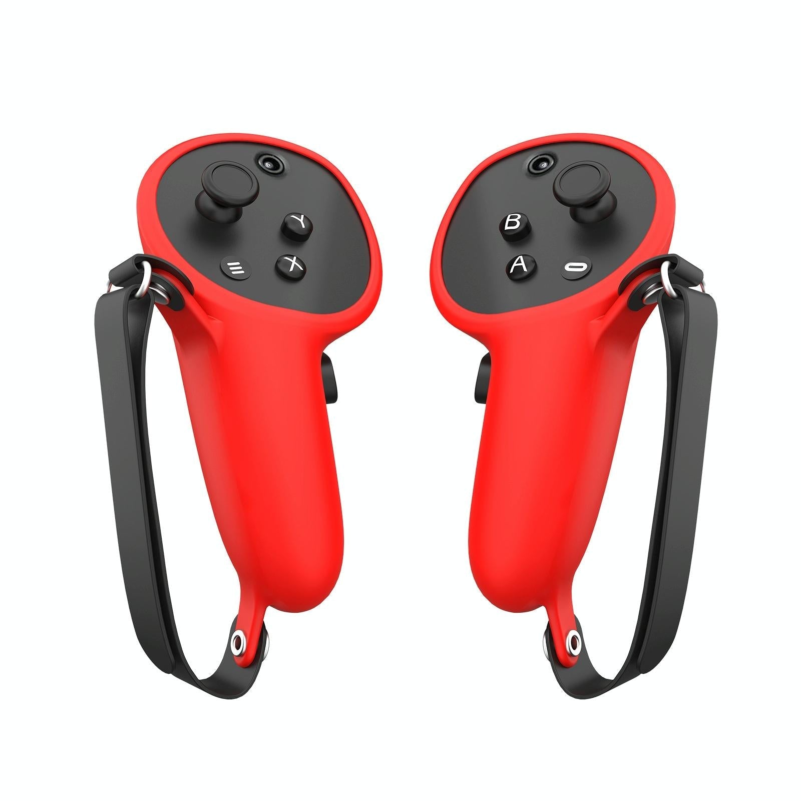 Pair of Silicone Vr Handle Cases for Meta Quest Pro - Black 12