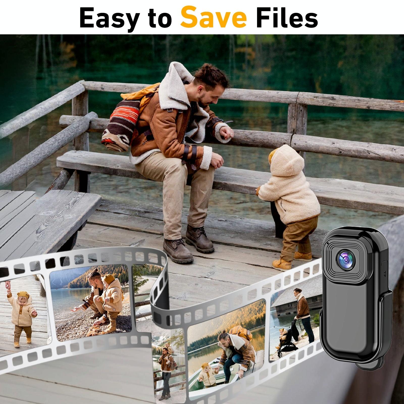1080P Mini Action Cam For Sport Dv Video Recording 0.96 Inch Pocket Camera - White 3