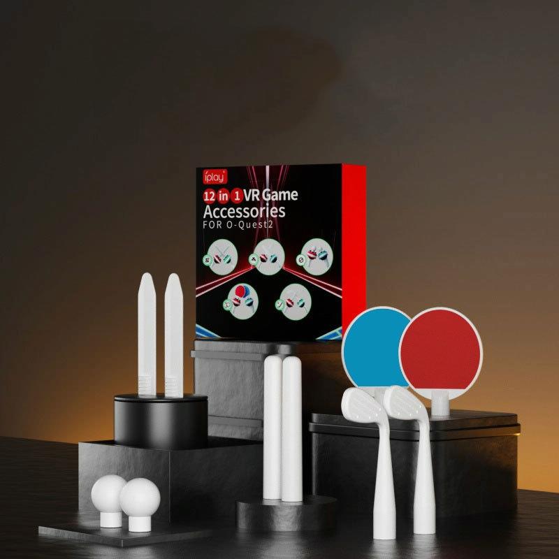 Complete 12-piece Controller Grip Set for Meta Quest 3