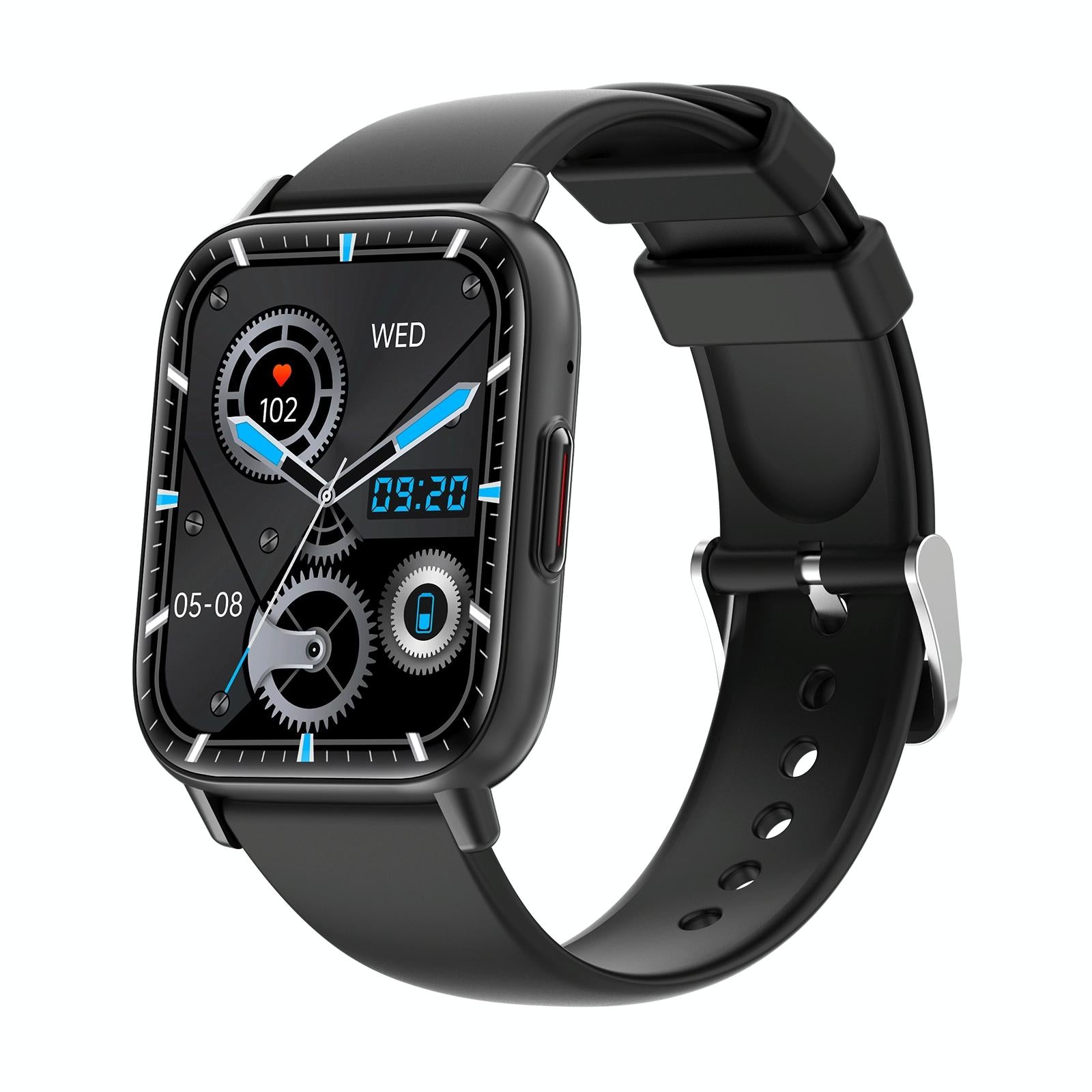 1.83 Inch Bt5.2 Smart Sport Watch Support Sleep / Heart Rate / Blood Oxygen / Temperature / Heart Sugar / Blood Pressure Health Monitor - Black 4