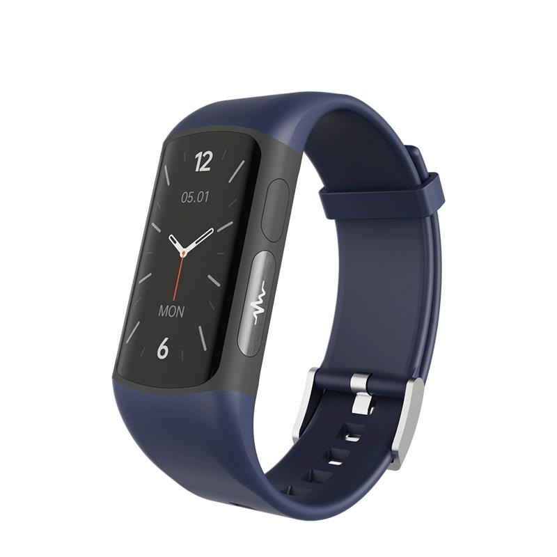 Smart Bracelet With Bluetooth Calling And Blood Oxygen Monitoring - Hd Tft Display - Black 10