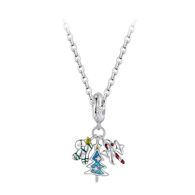 925 Sterling Silver Gingerbread Man Pendant Scc2914 3