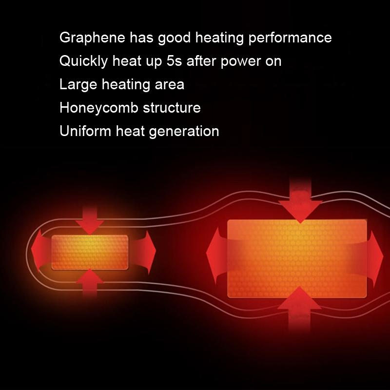 5V Graphene Heating Belt Gray 6