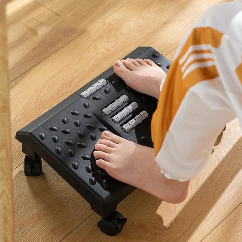 360 Swivel Footrest For Under Desk Black 3