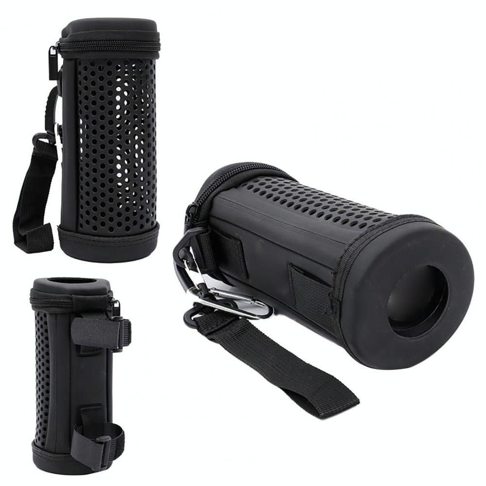 Kaleidoscope Hollow Protective Cover for Jbl Flip 5 Bluetooth Speaker - Black