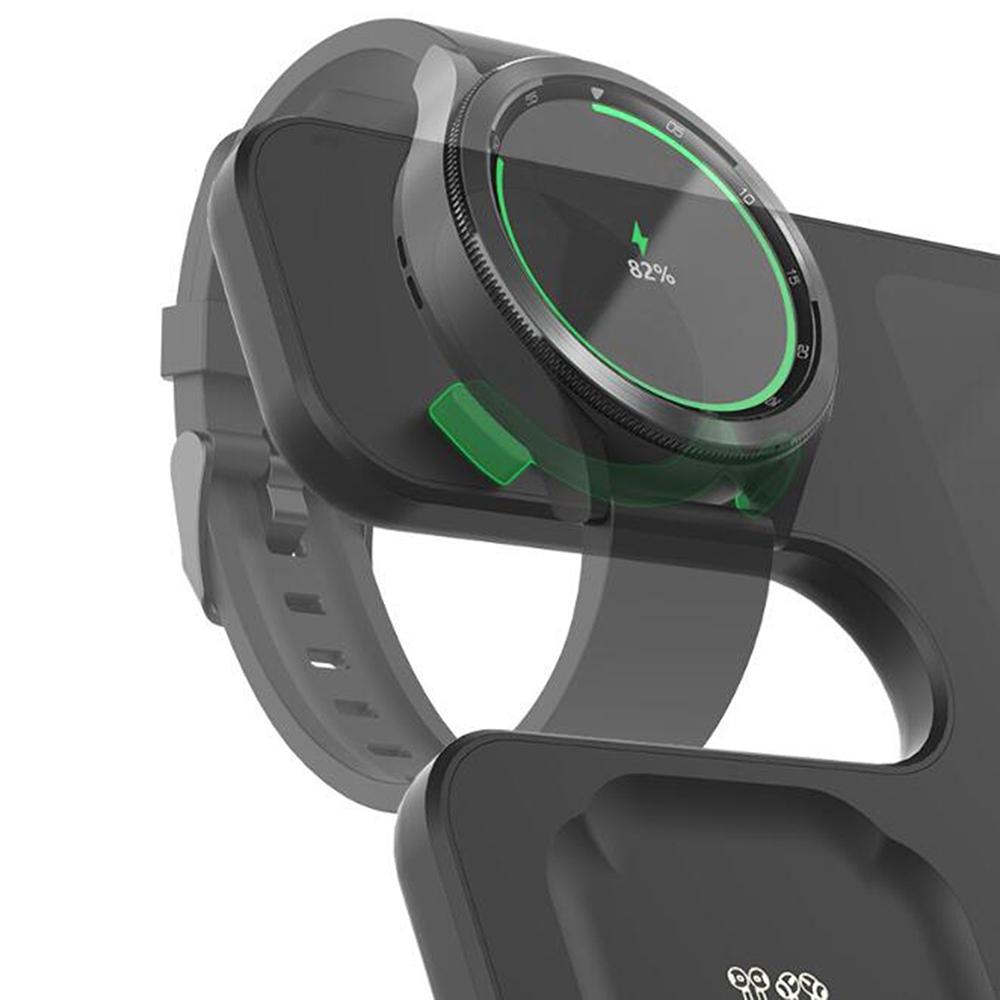 3 In 1 Wireless Charger For Mobile Phone Watch And Earphones Black 6