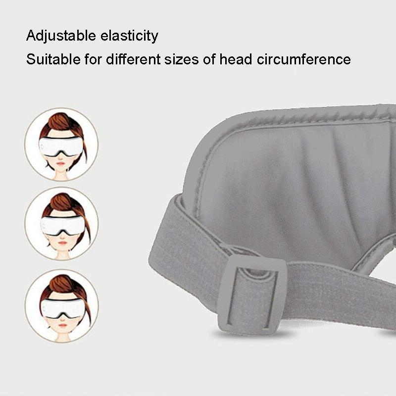 Intelligent Wireless Eye Massager With Vibration & Hot Compress White 7