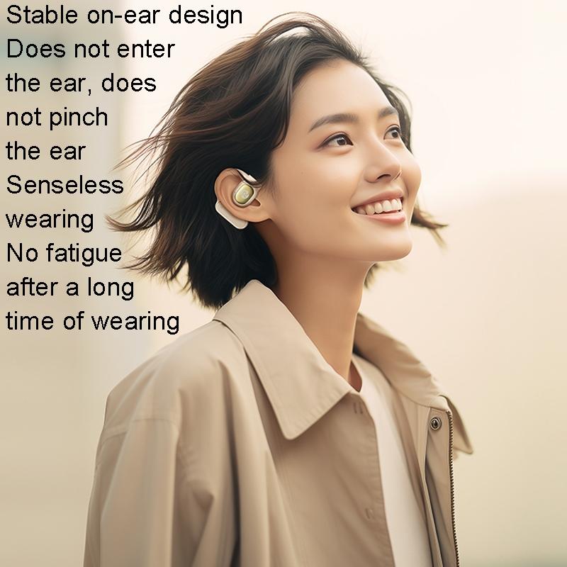 Wireless Openbuds Air Earphones - Conduction Music - Black 7