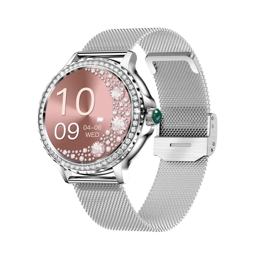 1.3 Inch Ip68 Waterproof Colour Screen Smart Watch Support Heart Rate / Blood Pressure / Blood Oxygen Monitoring - Gold 12