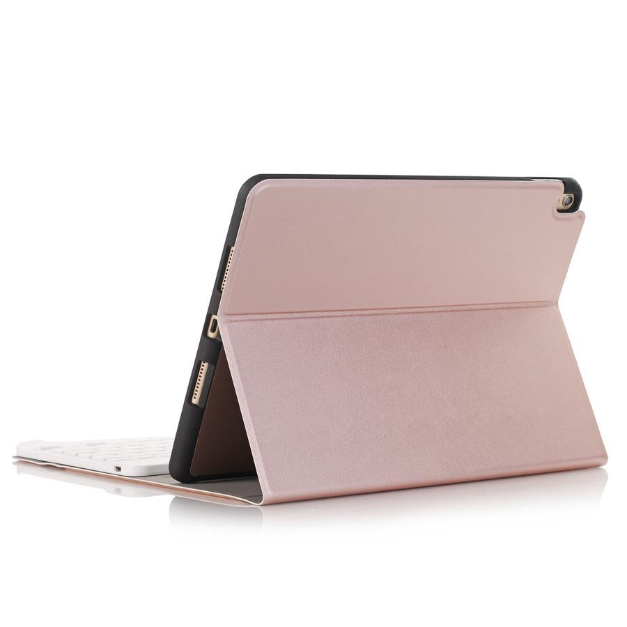 Bluetooth Keyboard Leather Tablet Case For Ipad Air 3 / Pro 10.5 / 10.2 - Detachable - Black 10