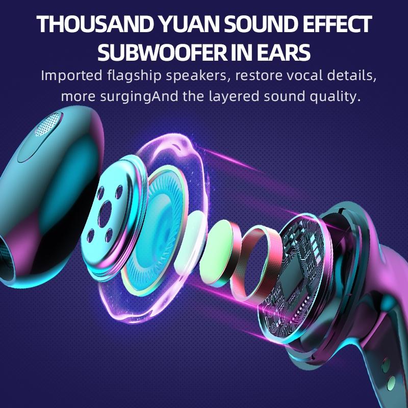 True Stereo Touch Bluetooth Earphones - G10 Tws 5.2 - White 4