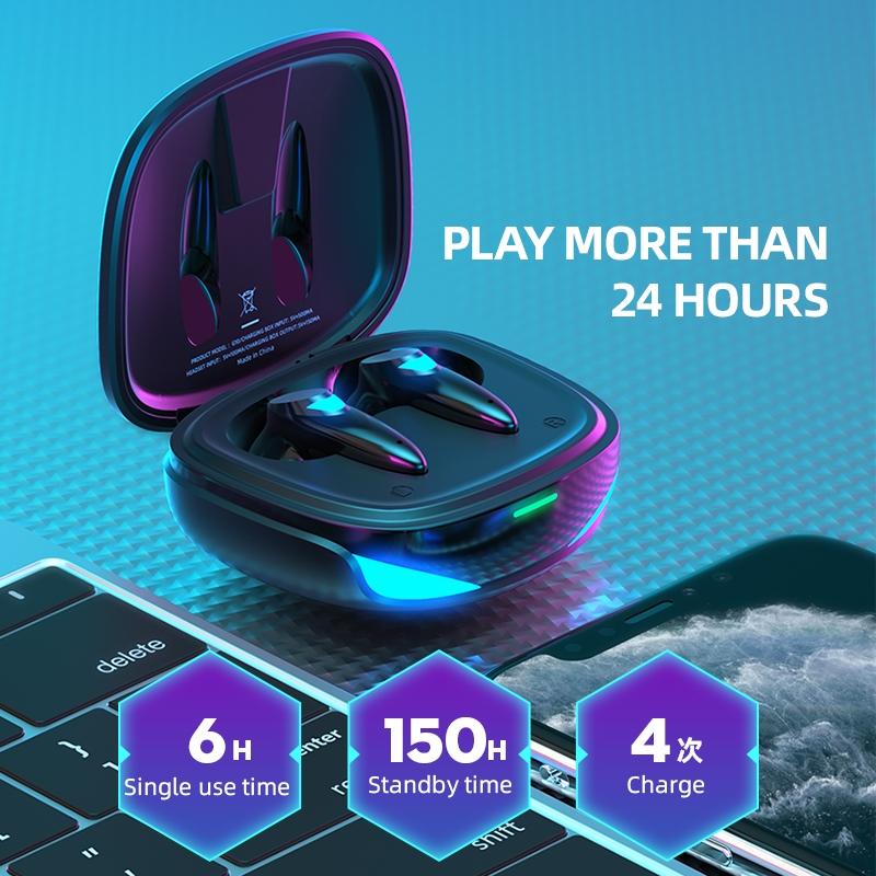 True Stereo Touch Bluetooth Earphones - G10 Tws 5.2 - White 6