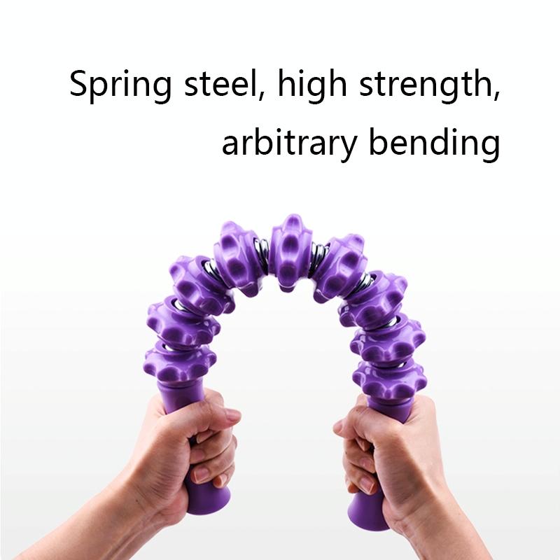 Deep Muscle Relaxer Roller For Fitness & Yoga - Purple 6