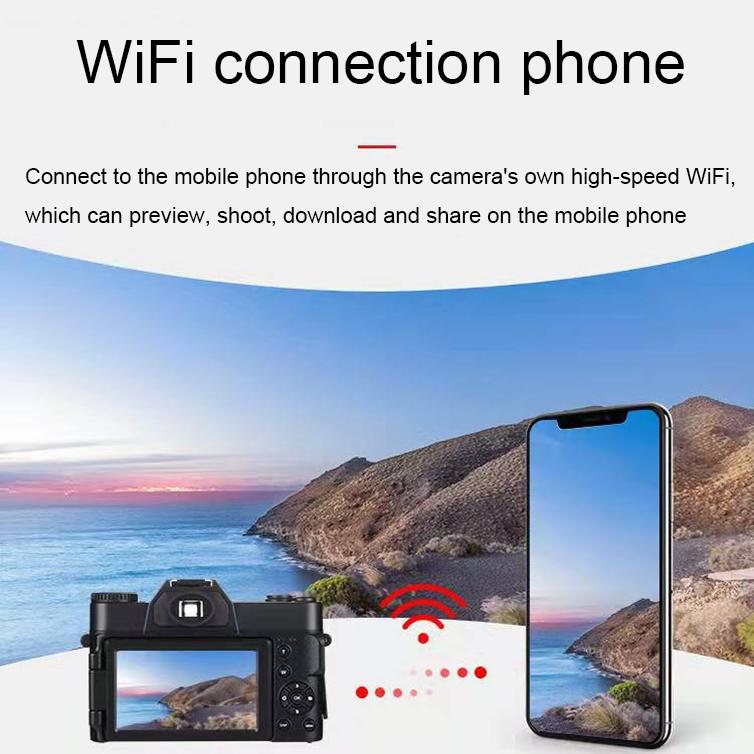 Retro Foldable 48mp 4k Hd Digital Camera - Simple Version 7