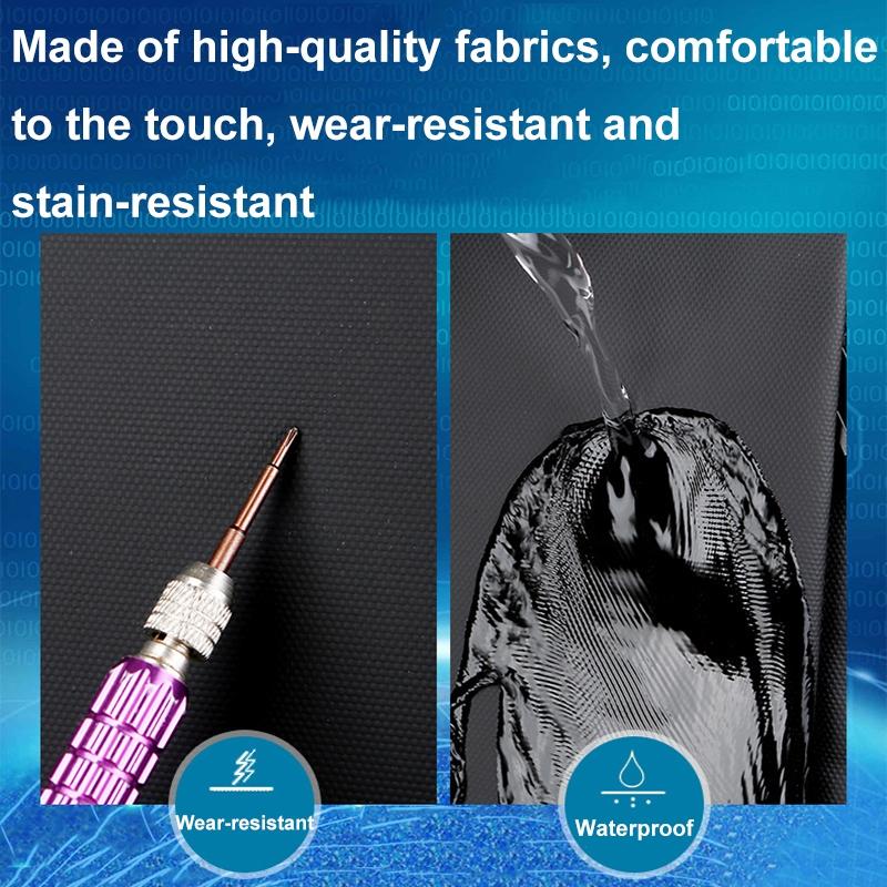 Waterproof Expandable Laptop Backpack with Usb Port - Black 8