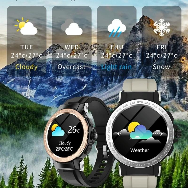 Waterproof Smart Watch With Colour Screen - Ip68 - Black 9