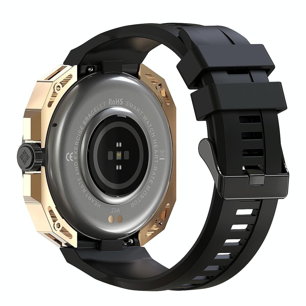 Smart Watch With Heart And Blood Monitoring Colour Screen - Black 5