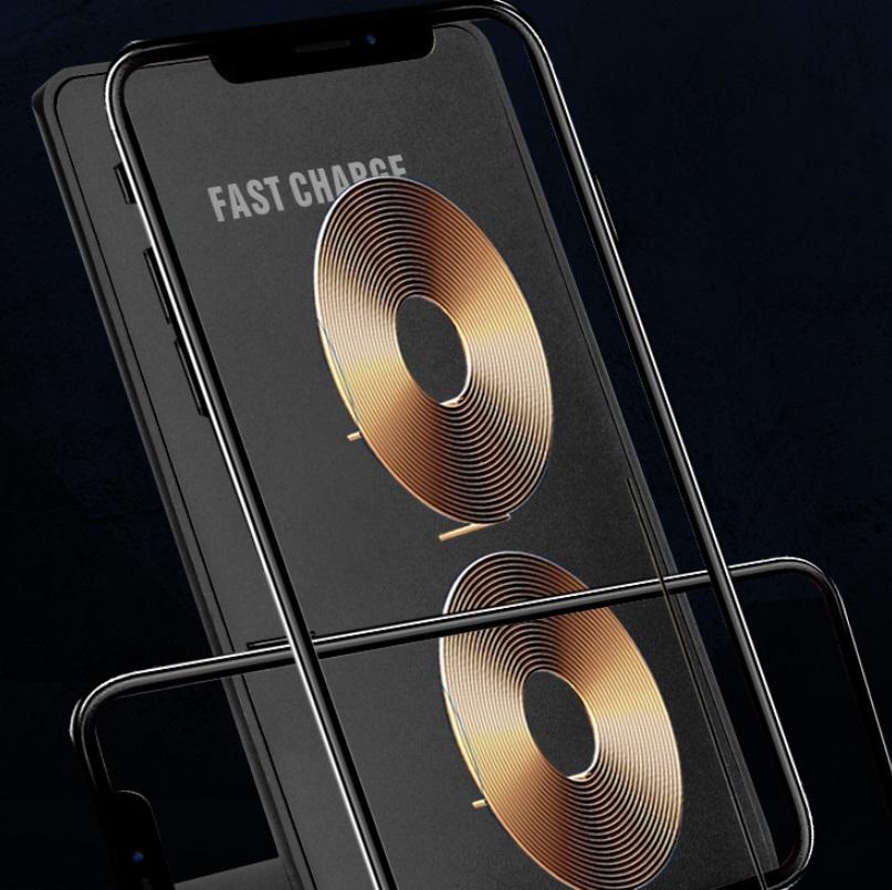 10W Vertical Wireless Charger For Smartphones Black 6
