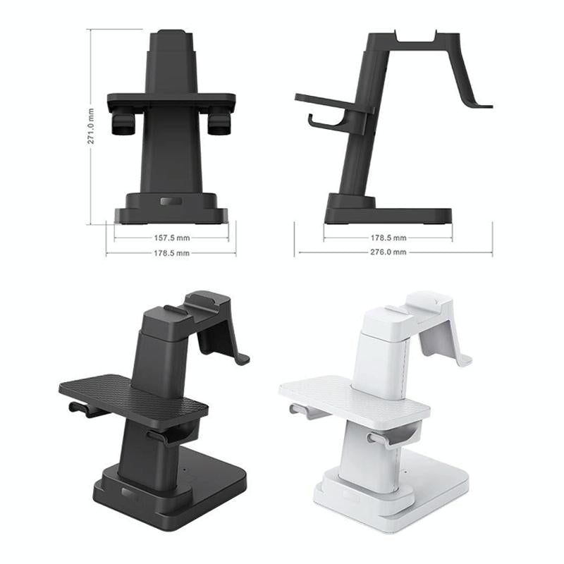 Universal Vr Headset Handle Bracket - Compatible with Pico4 Meta Quest Rift s Htc - Black 3