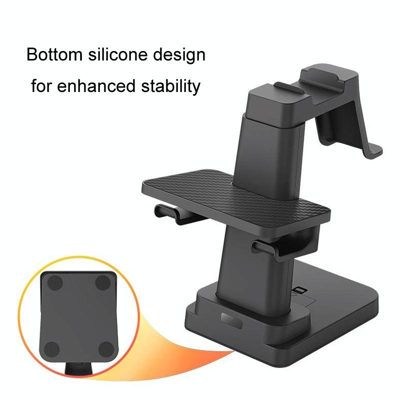 Universal Vr Headset Handle Bracket - Compatible with Pico4 Meta Quest Rift s Htc - Black 5