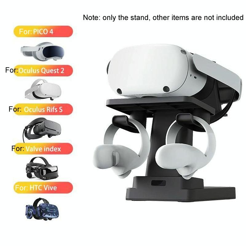 Universal Vr Headset Handle Bracket - Compatible with Pico4 Meta Quest Rift s Htc - Black 9