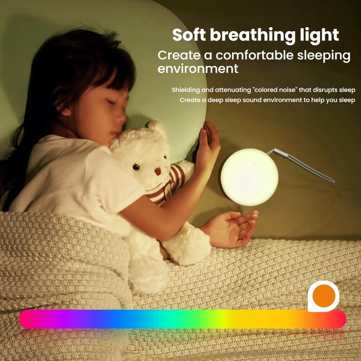 Portable Baby White Noise Night Light Soothing Sleep Instrument 7