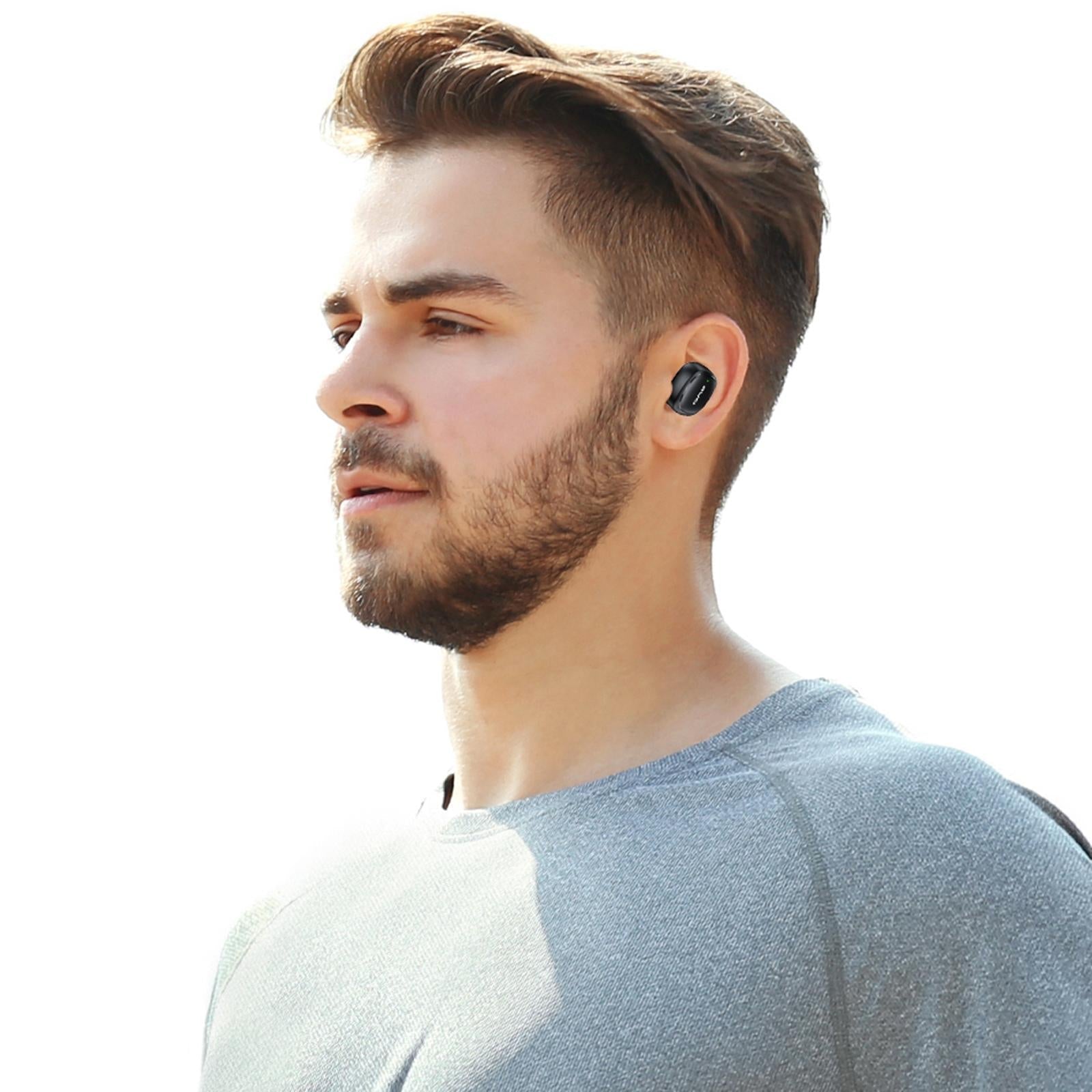 Wireless Sports Earbuds - Bluetooth Lightweight - Black 6