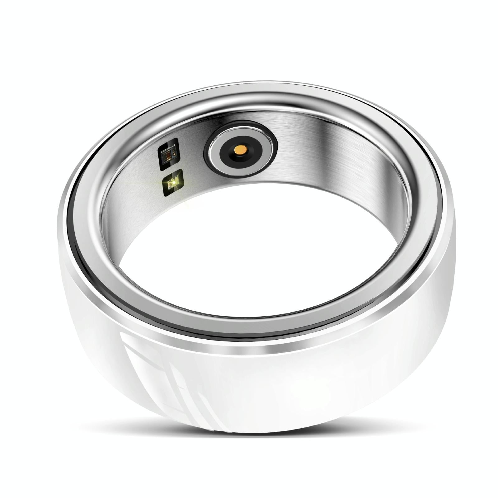 Smart Ring With Heart Rate Blood Oxygen Sleep & Sports Modes - R8 Size 18 - Black 3